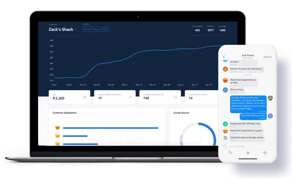 Desktop and app for Ovation